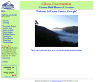 Tablet Screenshot of gibson-builders.com